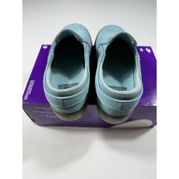 New Men’s Size 6 - Nike Zoom Stefan Janoski+ Slip SB Denim Turquoise FN5893 400 - Picture 8 of 10